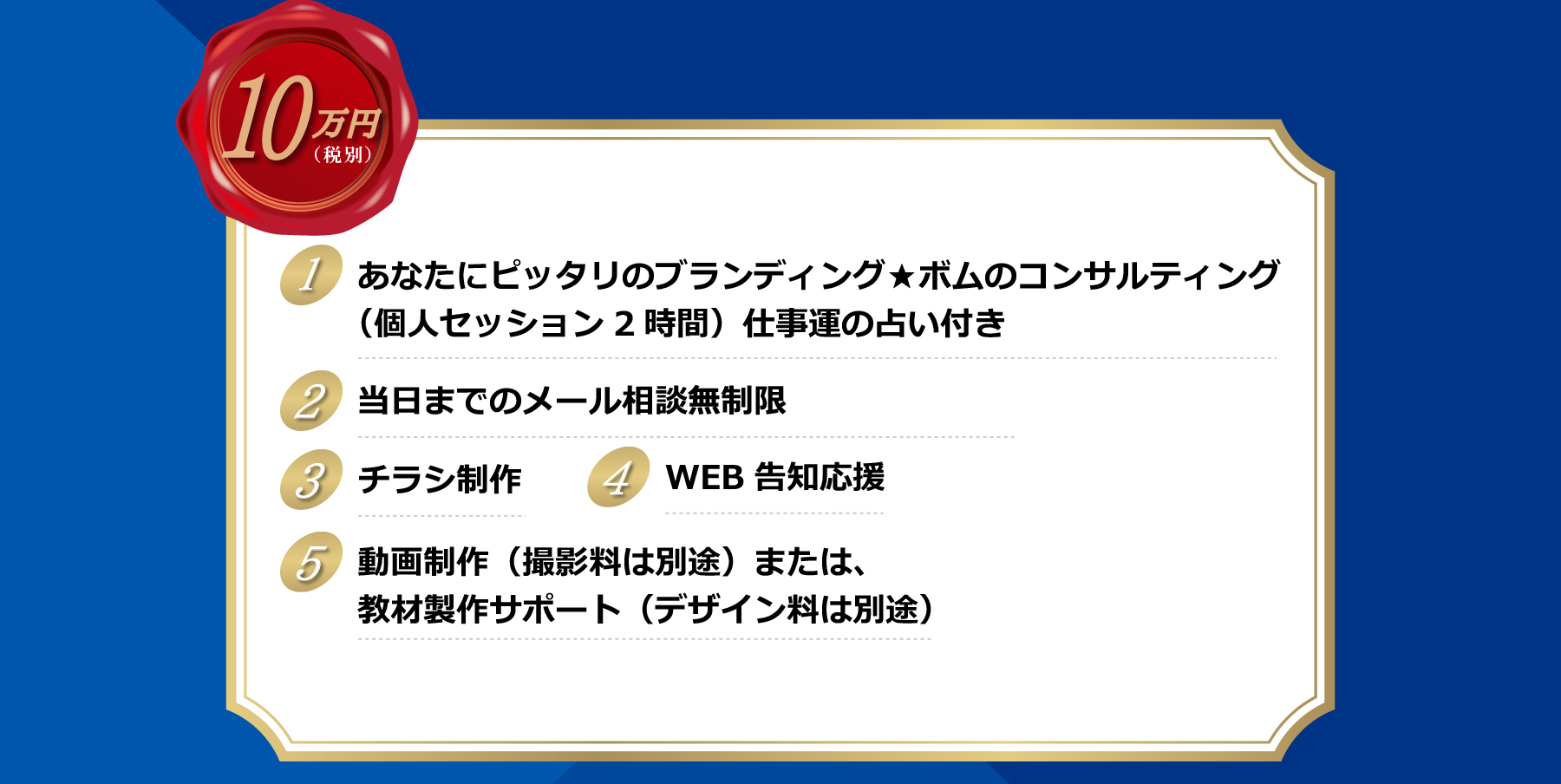 10万円(税抜)